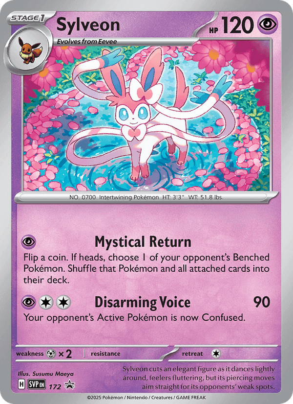 Sylveon printed card