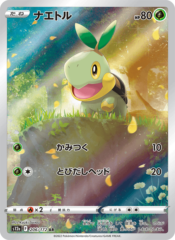 ナエトル printed card