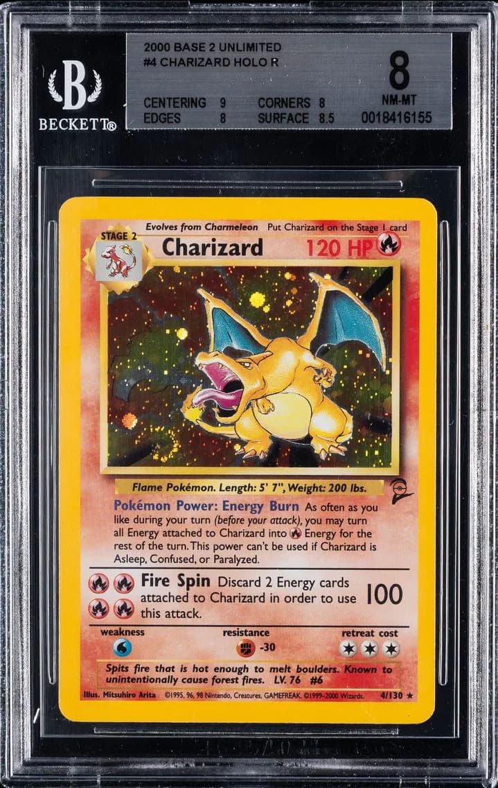 Charizard slab