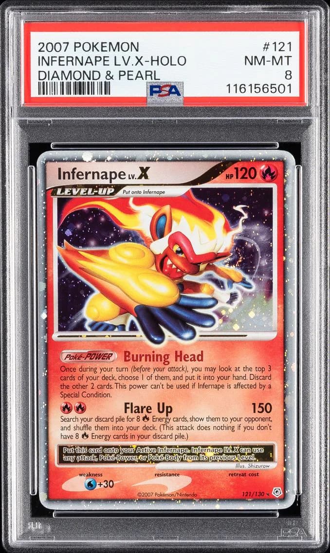 Infernape LV.X slab