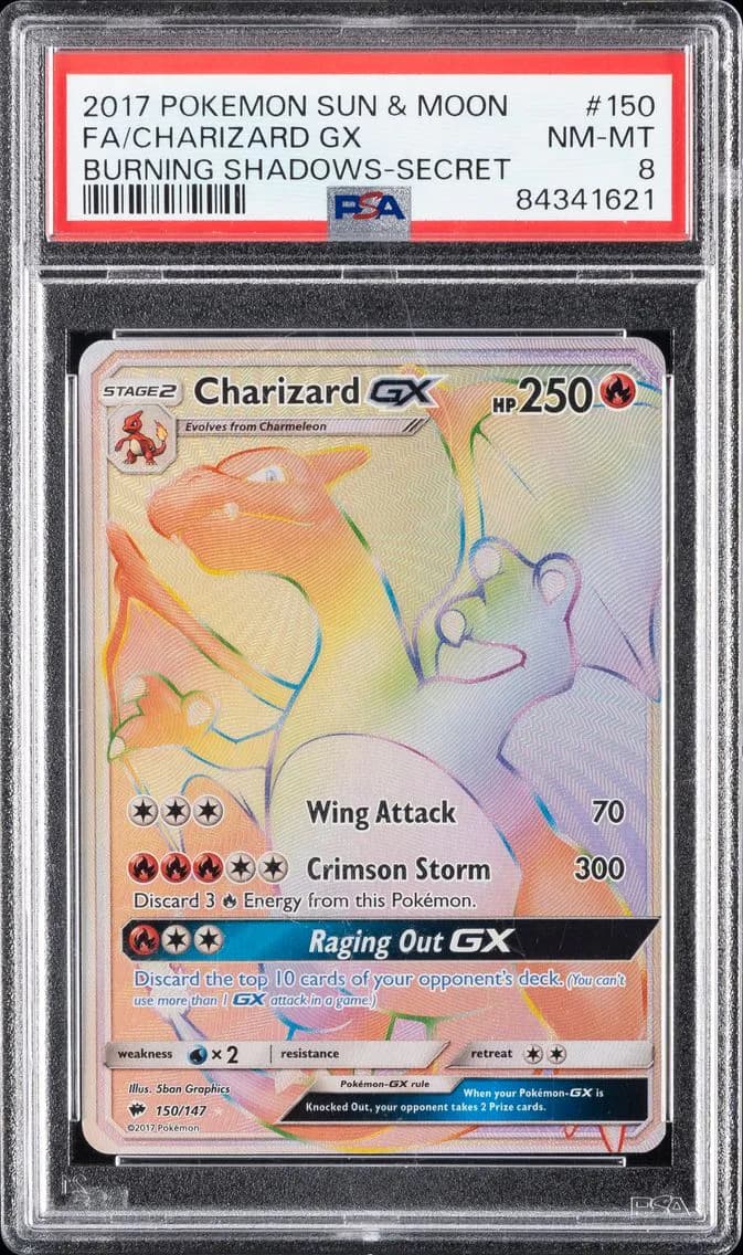 Charizard-GX slab