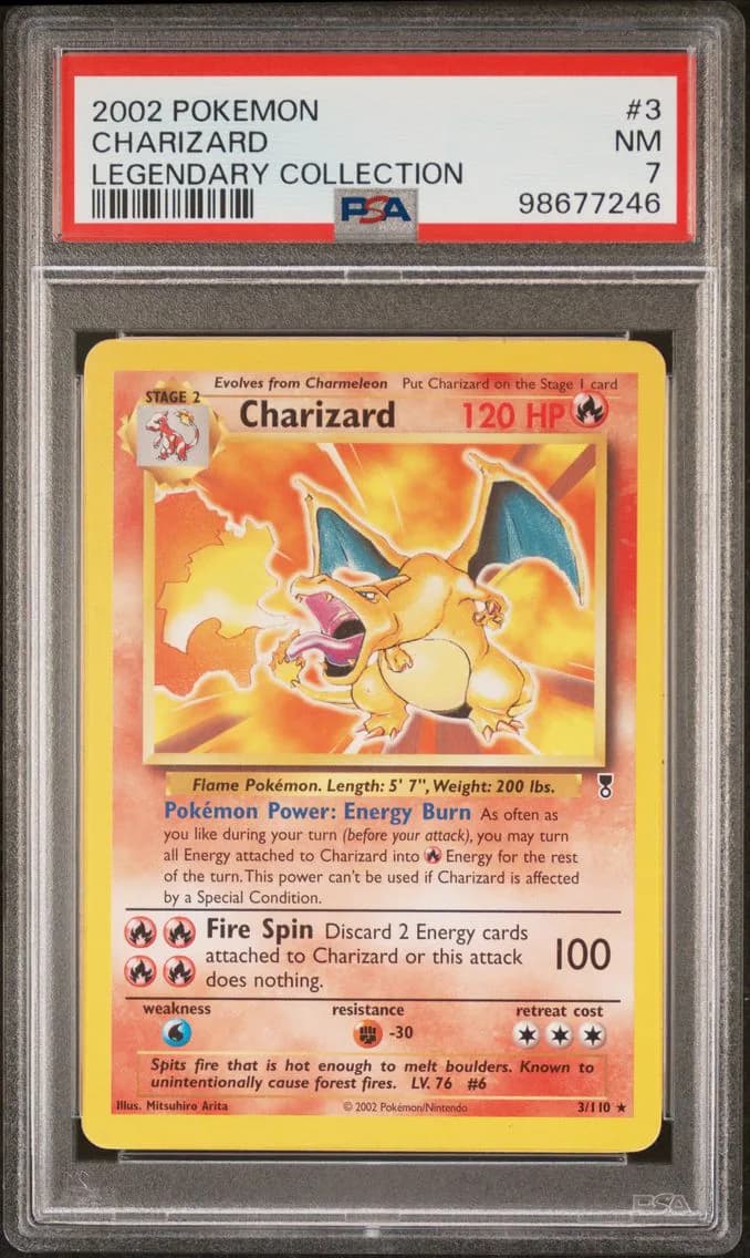 Charizard slab