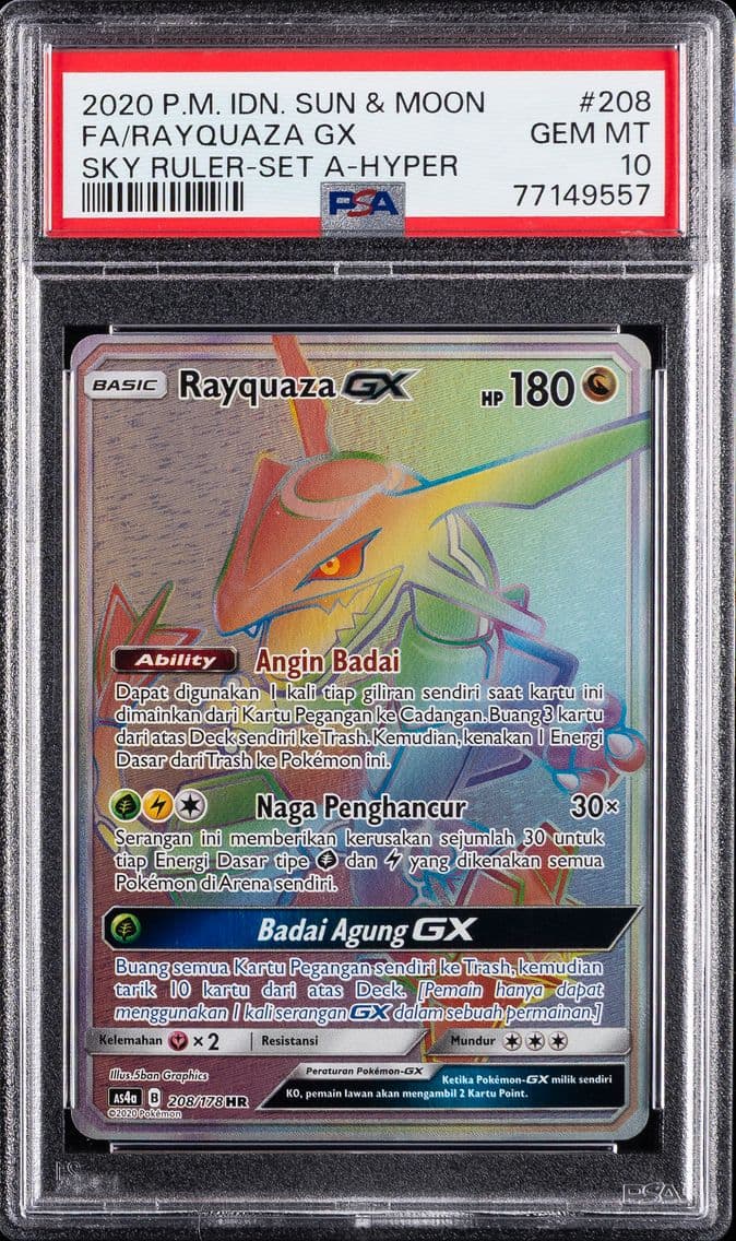 Rayquaza GX slab