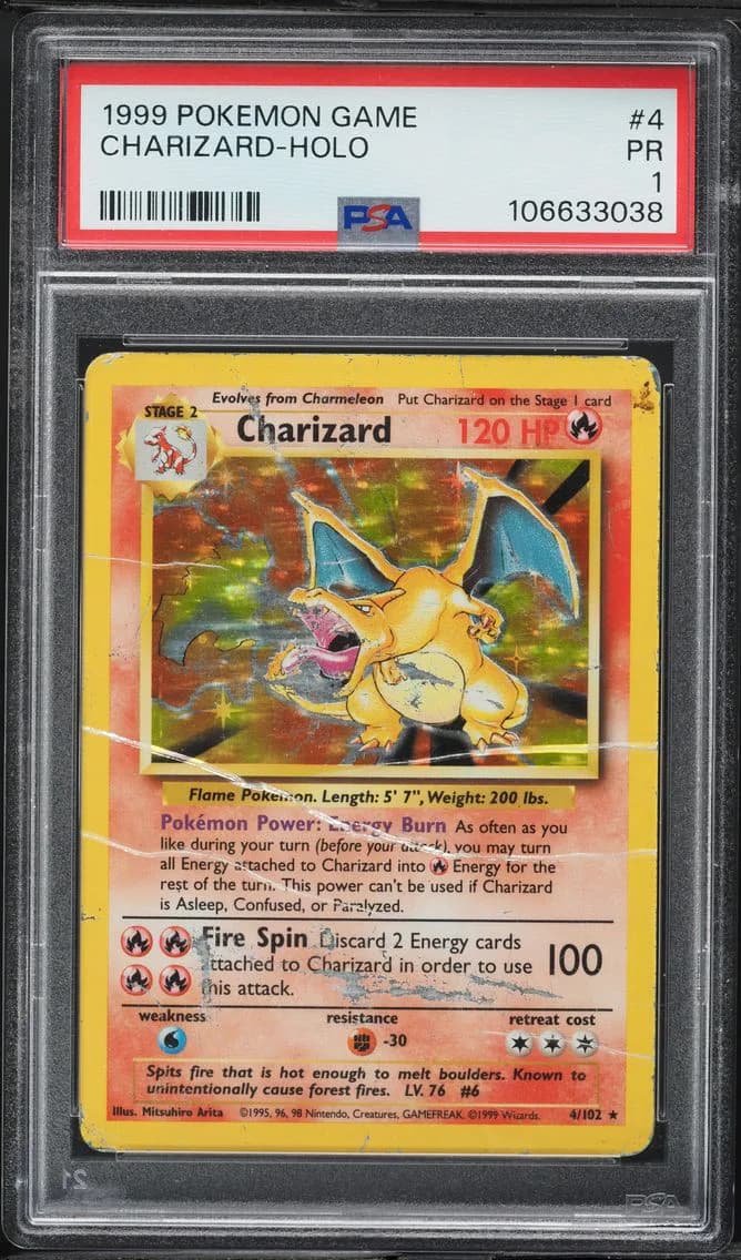 Charizard slab