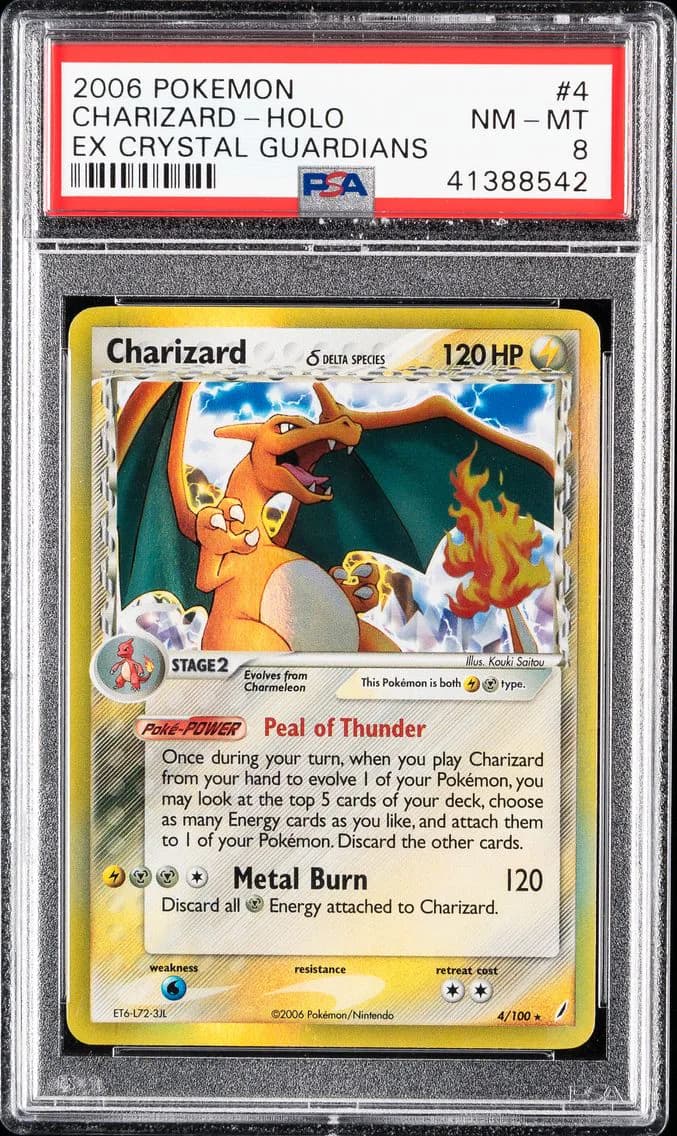 Charizard δ slab