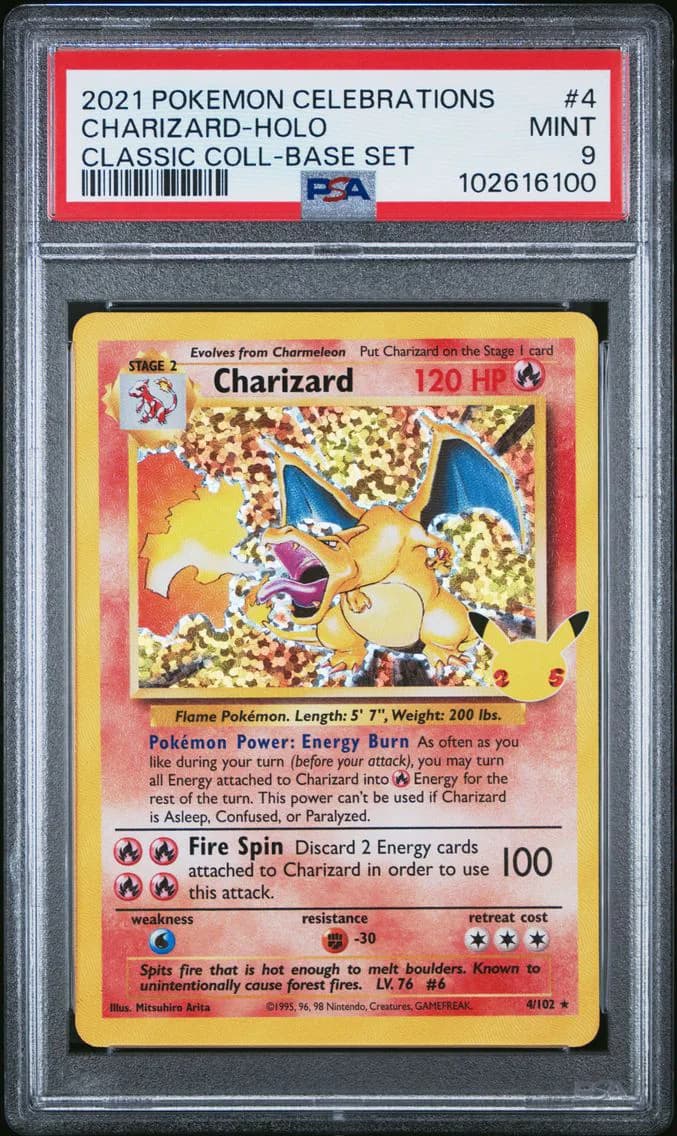 Charizard slab