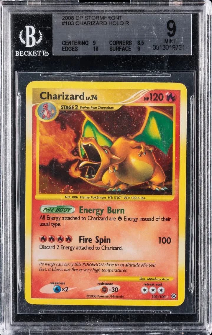 Charizard slab