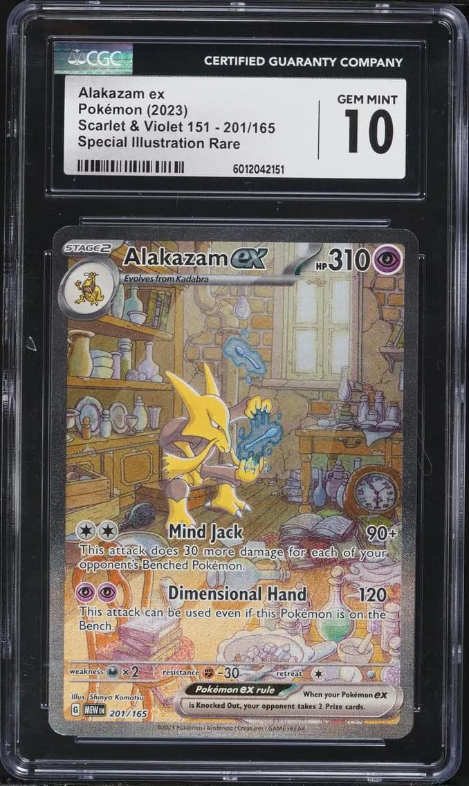 Alakazam ex slab