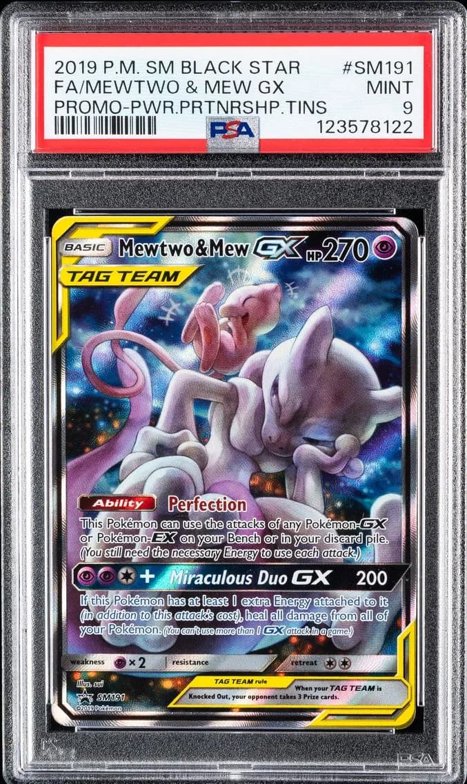 Mewtwo & Mew-GX slab