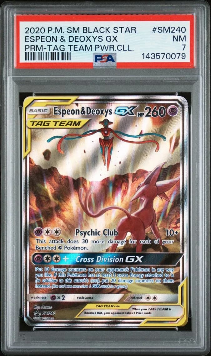 Espeon & Deoxys-GX slab