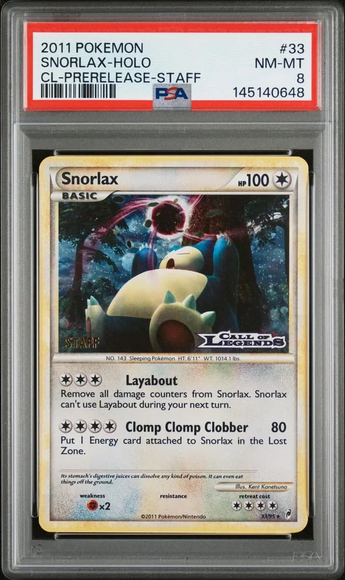 Snorlax slab