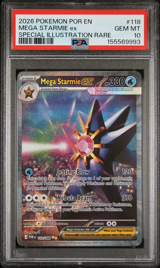 Mega Starmie ex slab