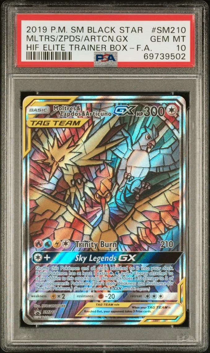 Moltres & Zapdos & Articuno-GX slab