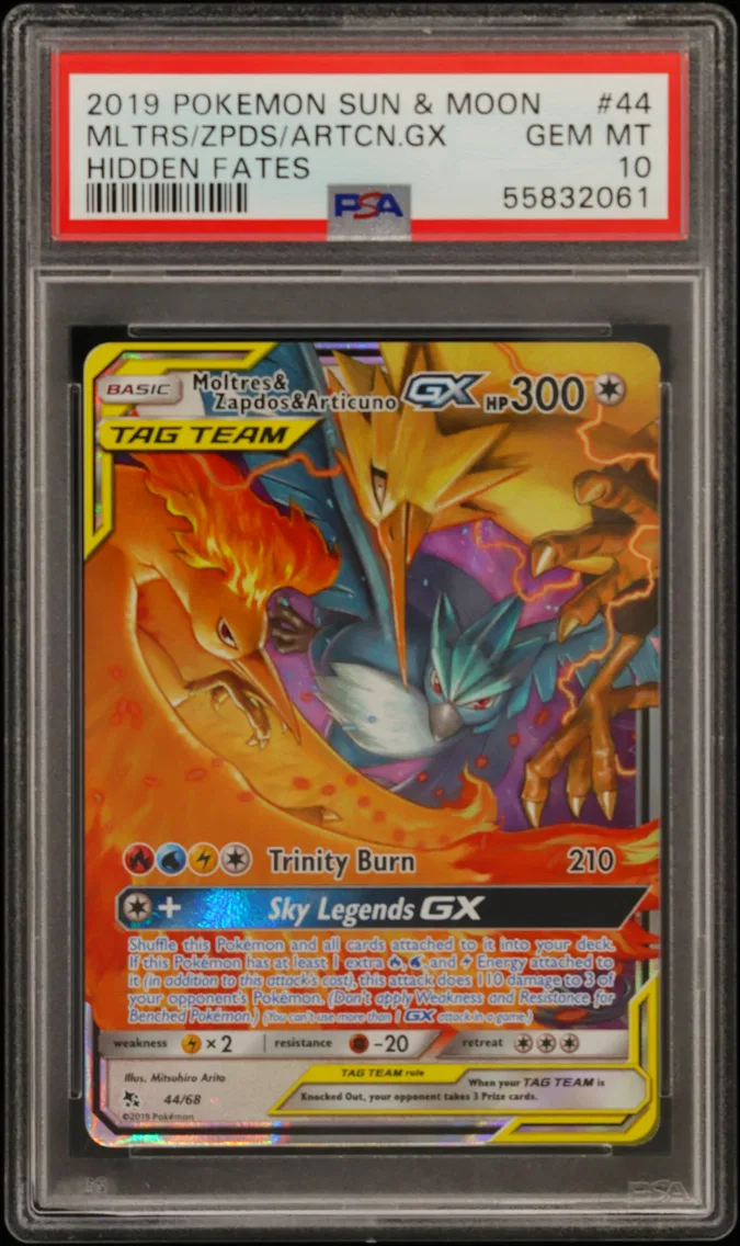Moltres & Zapdos & Articuno-GX slab