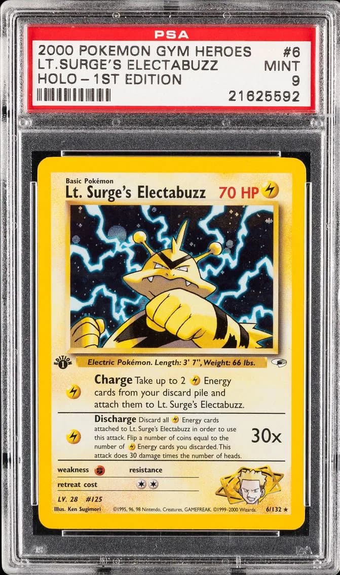 Lt. Surge's Electabuzz slab