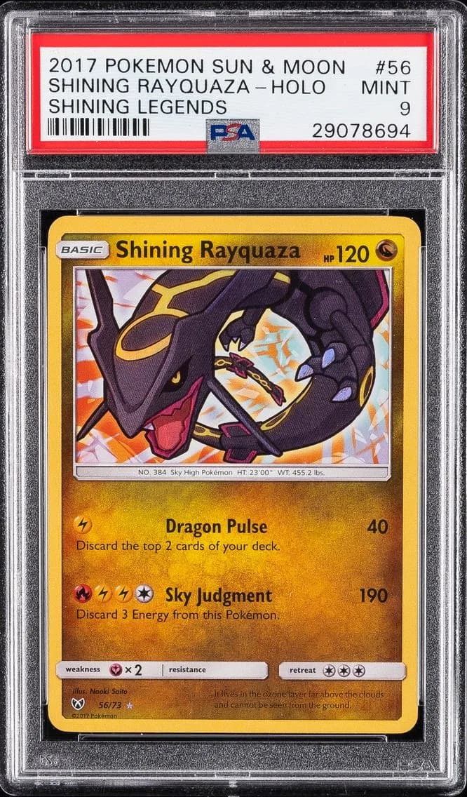 Shining Rayquaza slab