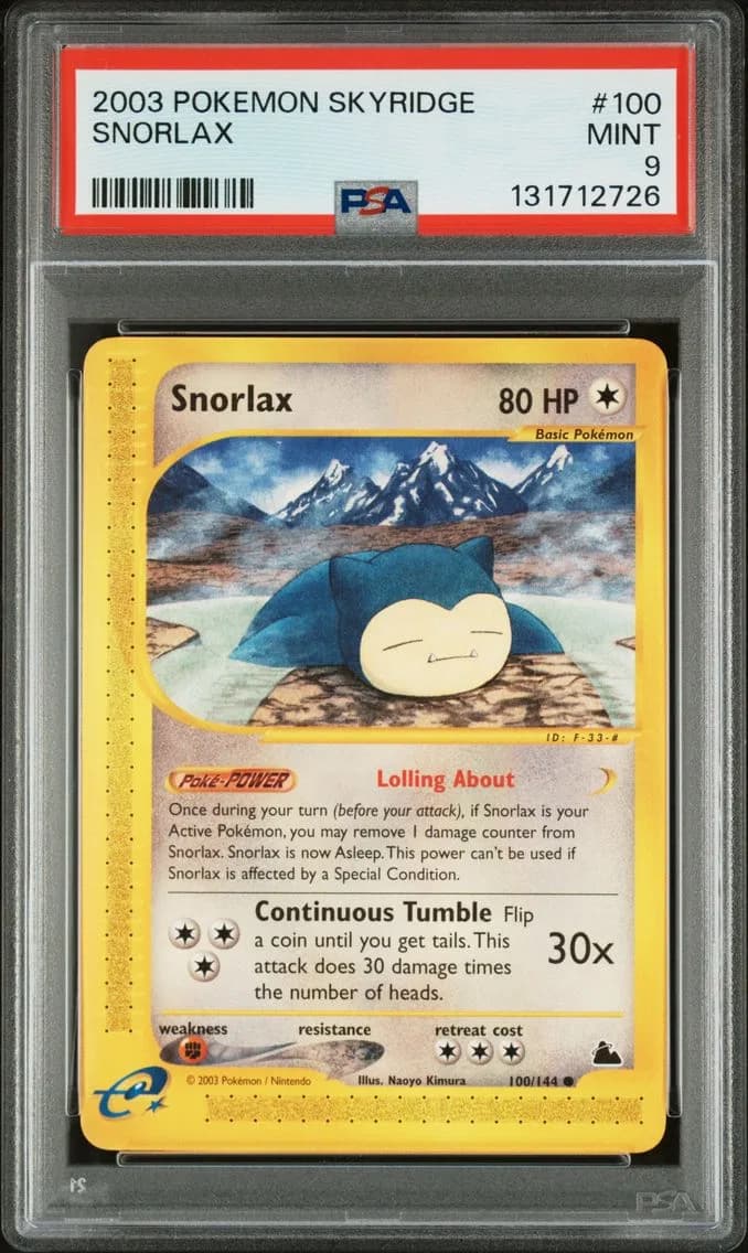 Snorlax slab