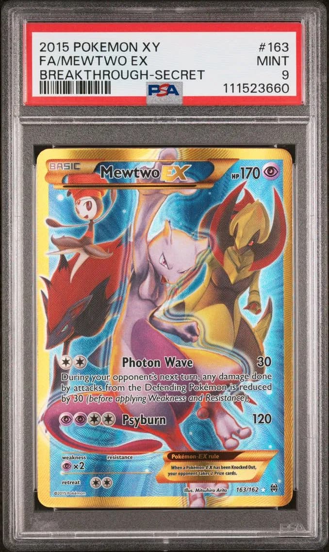 Mewtwo-EX slab
