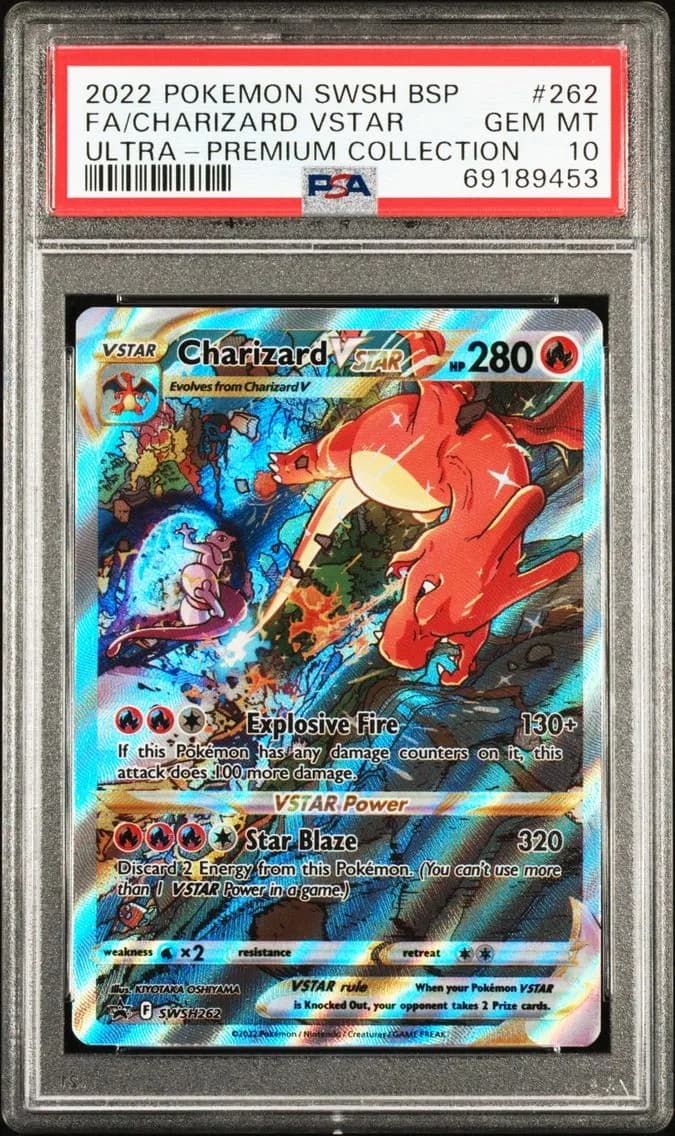 Charizard VSTAR slab