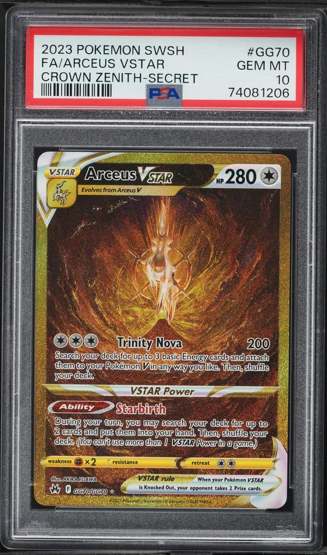 Arceus VSTAR slab