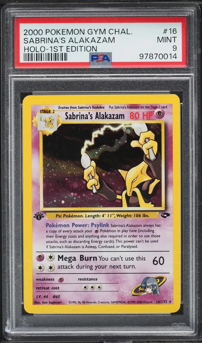 Sabrina's Alakazam slab