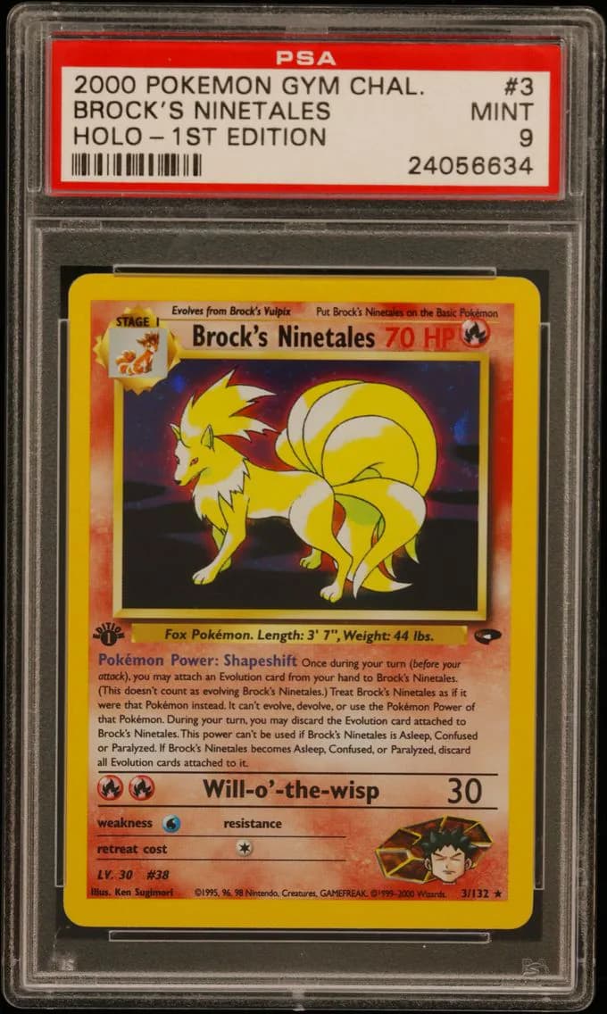 Brock's Ninetales slab