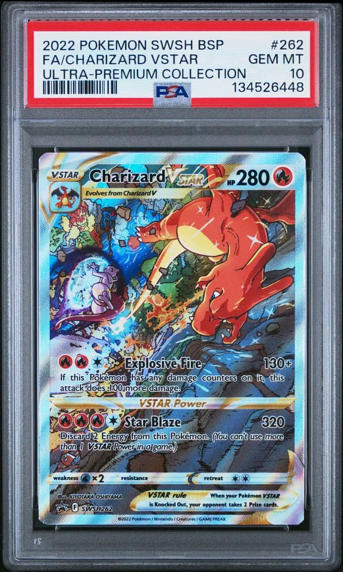 Charizard VSTAR slab