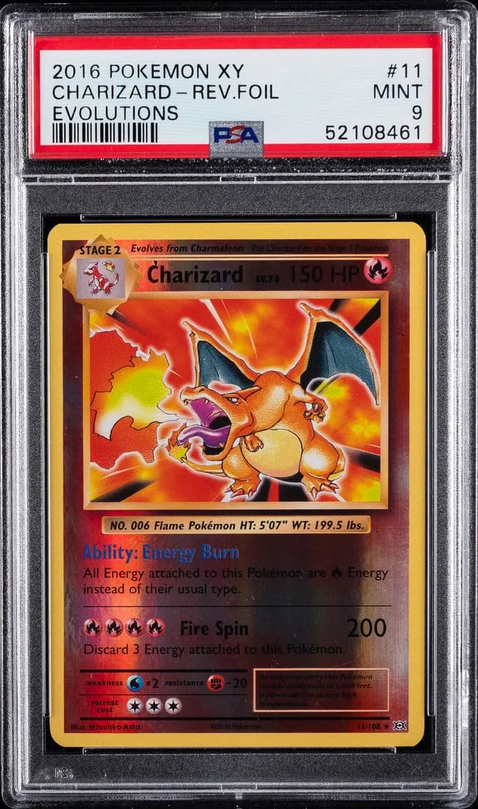 Charizard slab