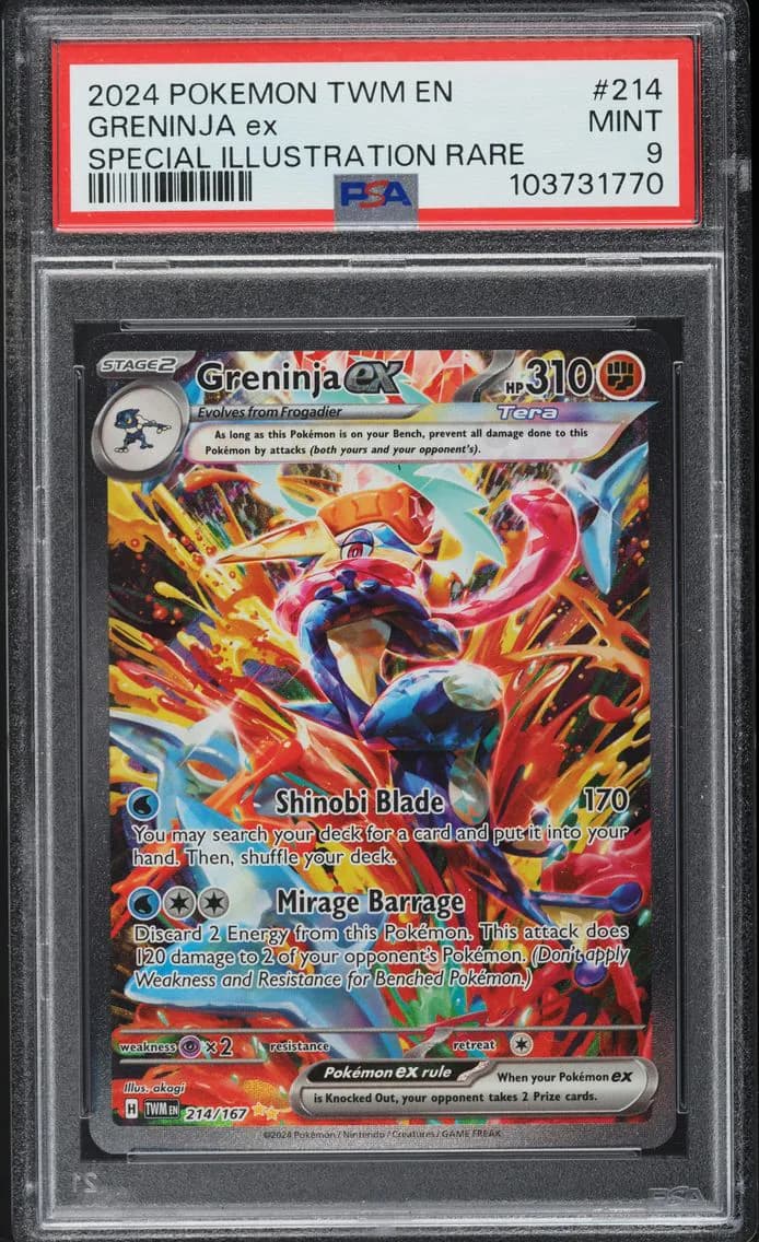 Greninja ex slab