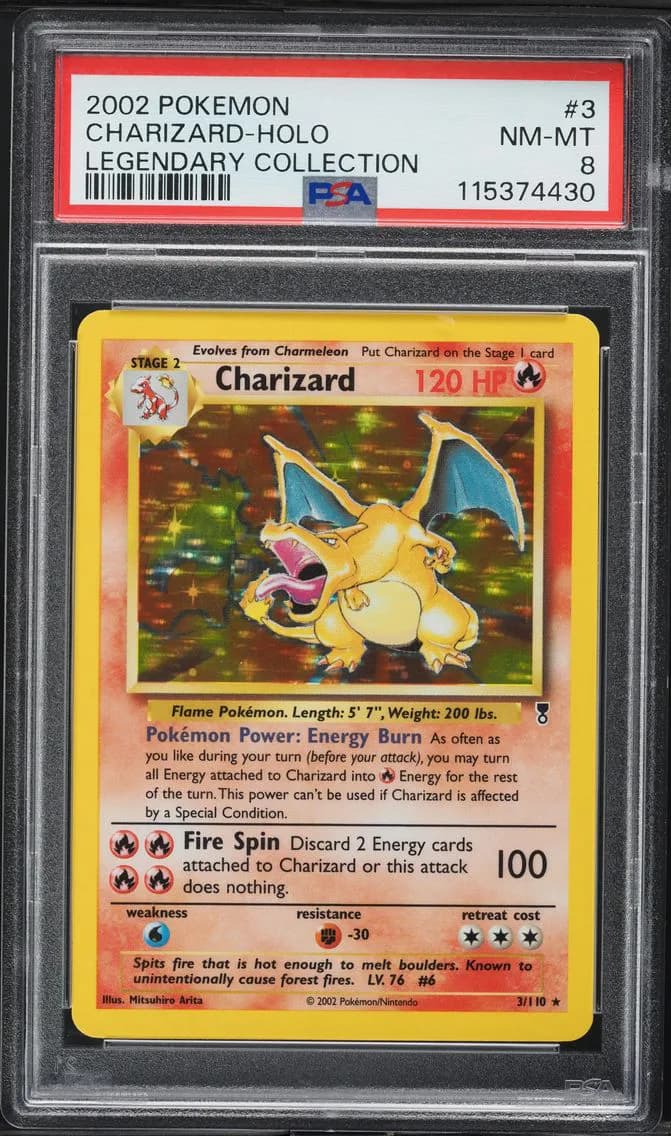 Charizard slab