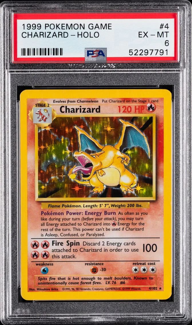 Charizard slab