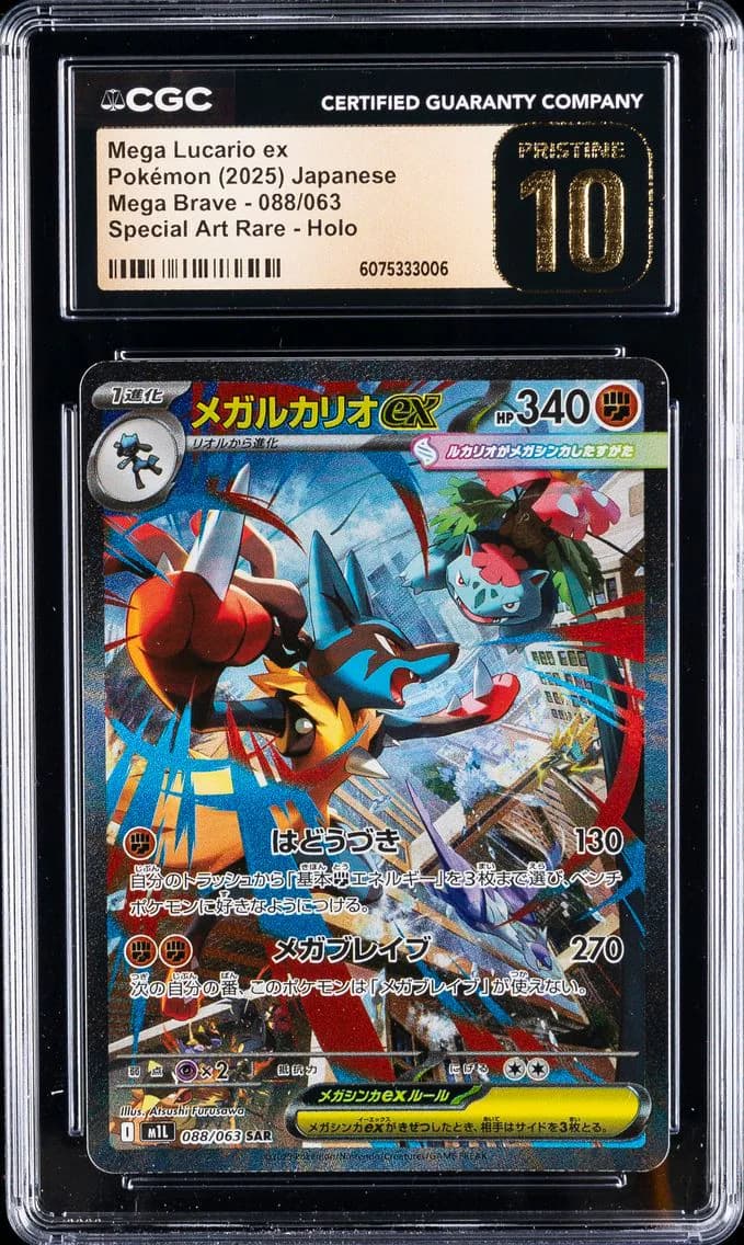 Mega Lucario ex slab