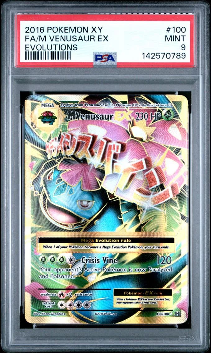 M Venusaur-EX slab