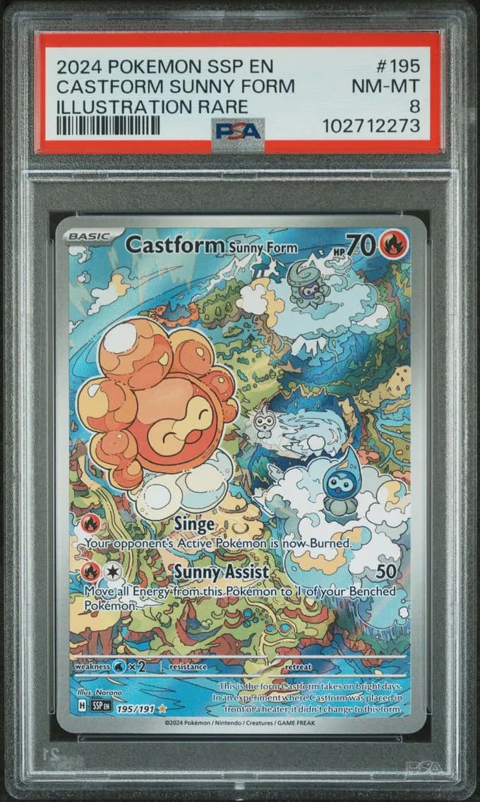 Castform Sunny Form slab