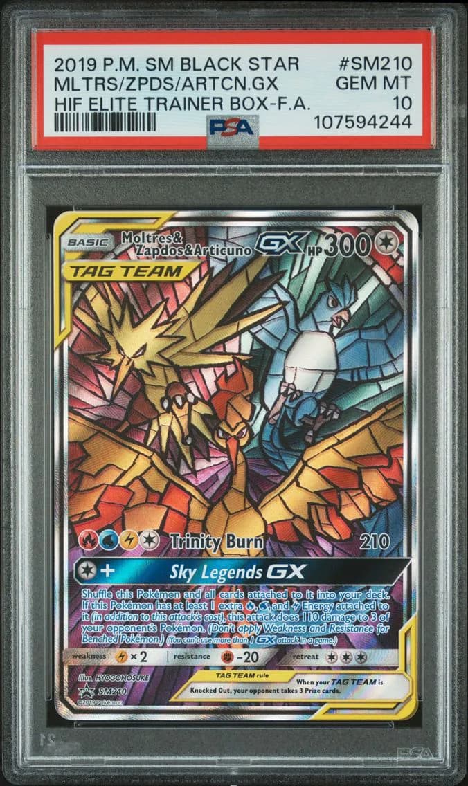 Moltres & Zapdos & Articuno-GX slab