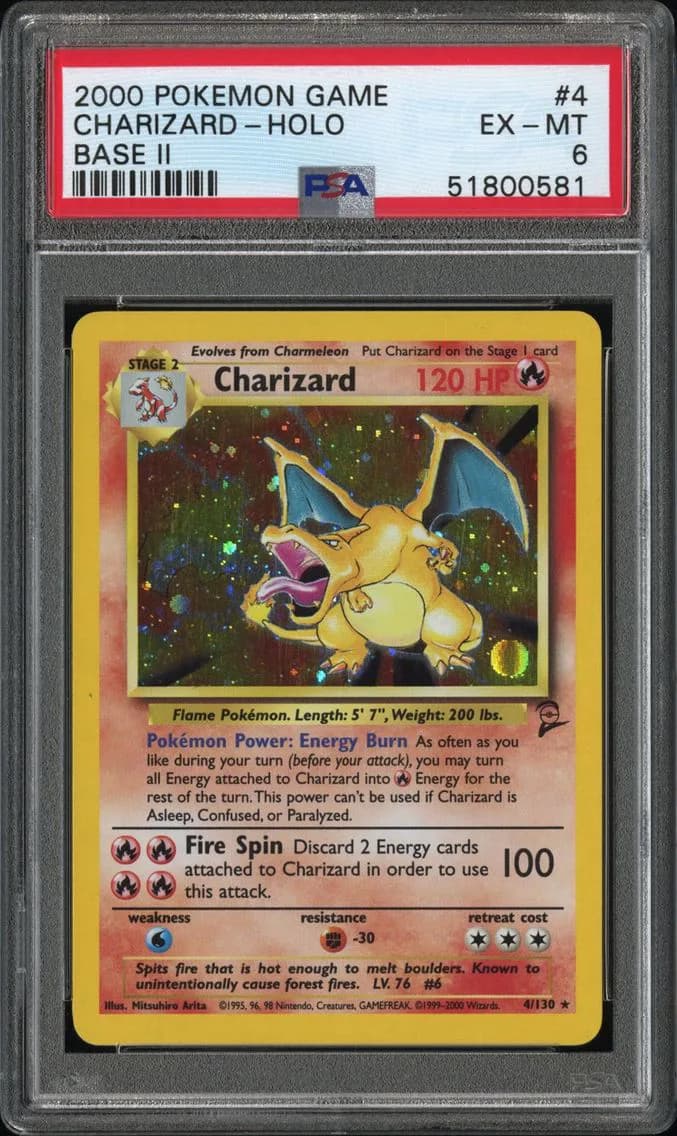 Charizard slab
