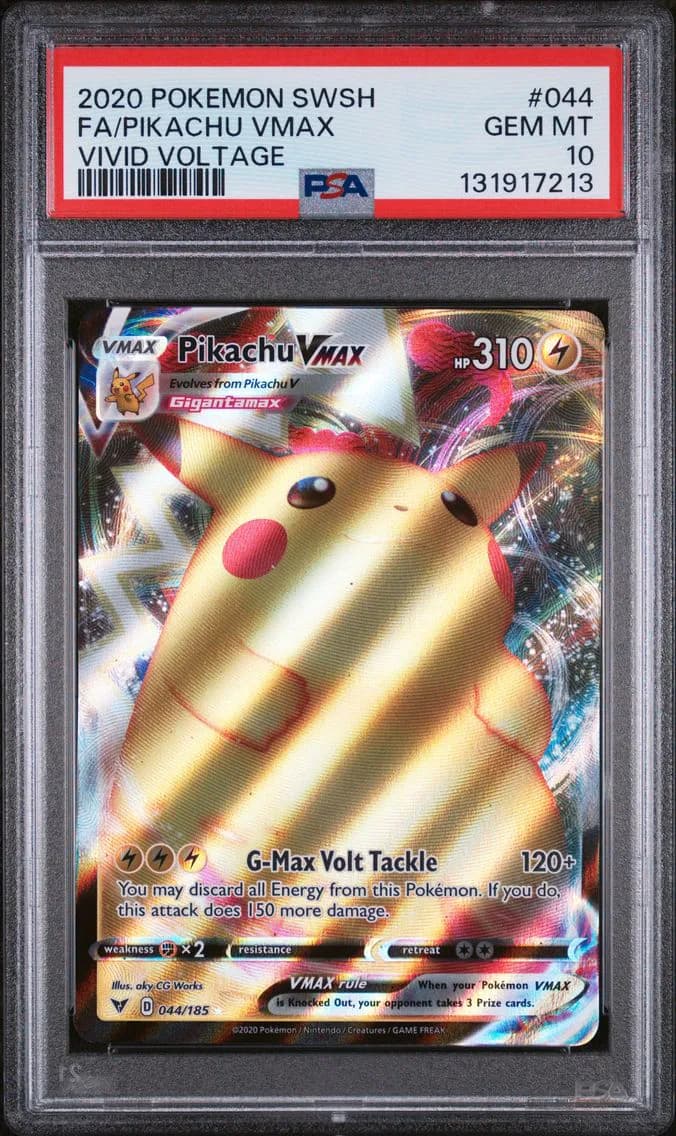 Pikachu VMAX slab
