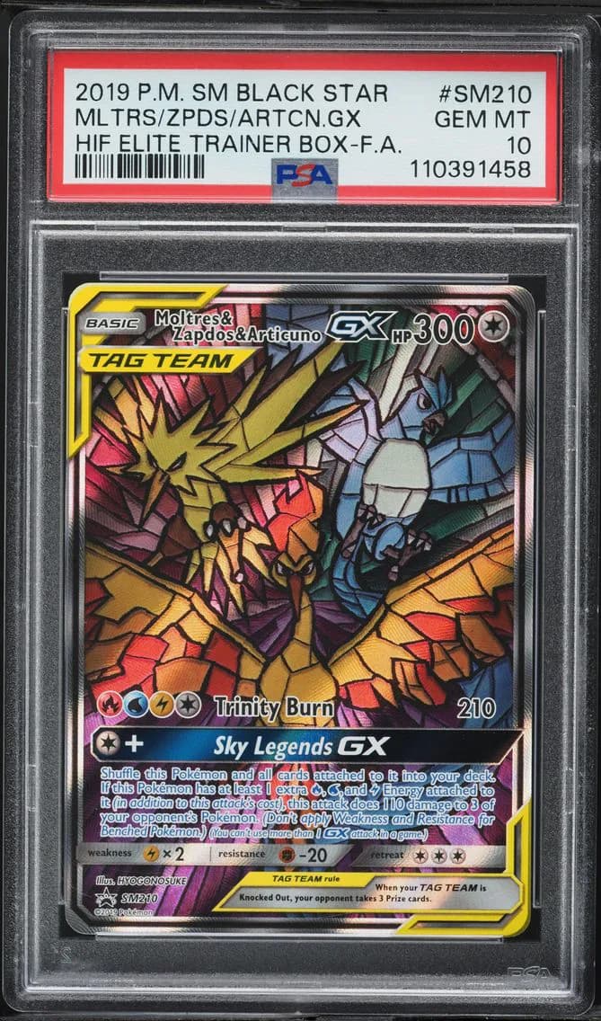 Moltres & Zapdos & Articuno-GX slab