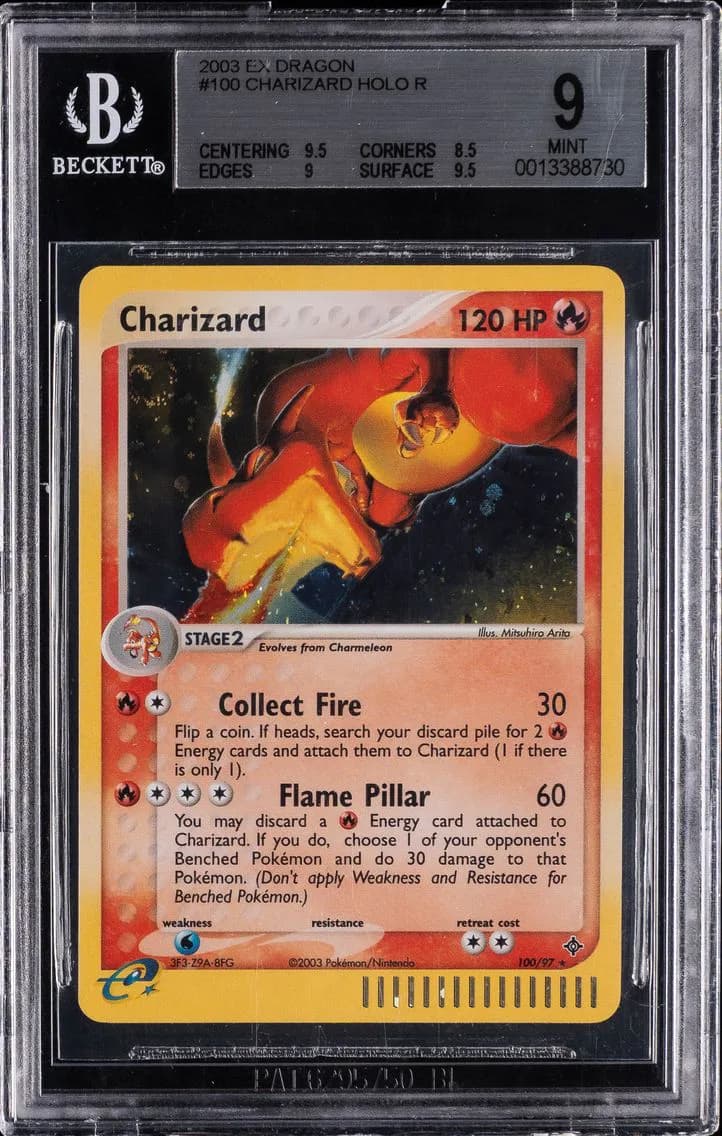 Charizard slab