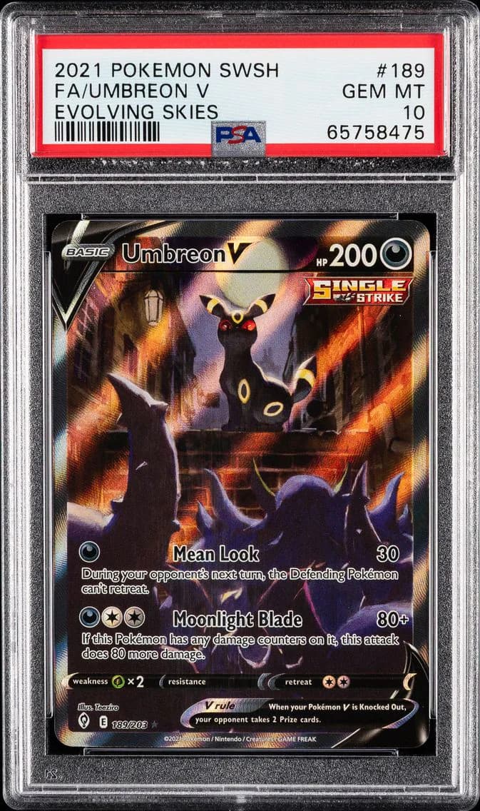 Umbreon V slab