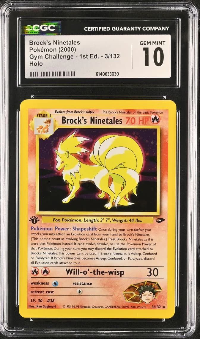 Brock's Ninetales slab