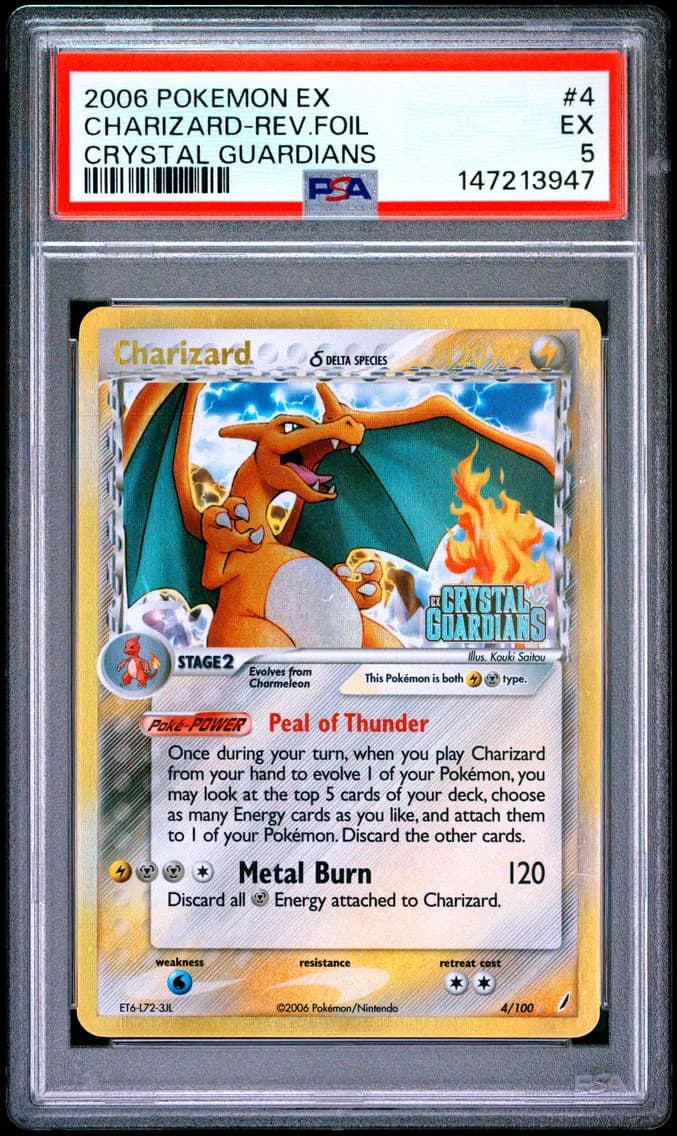 Charizard δ slab