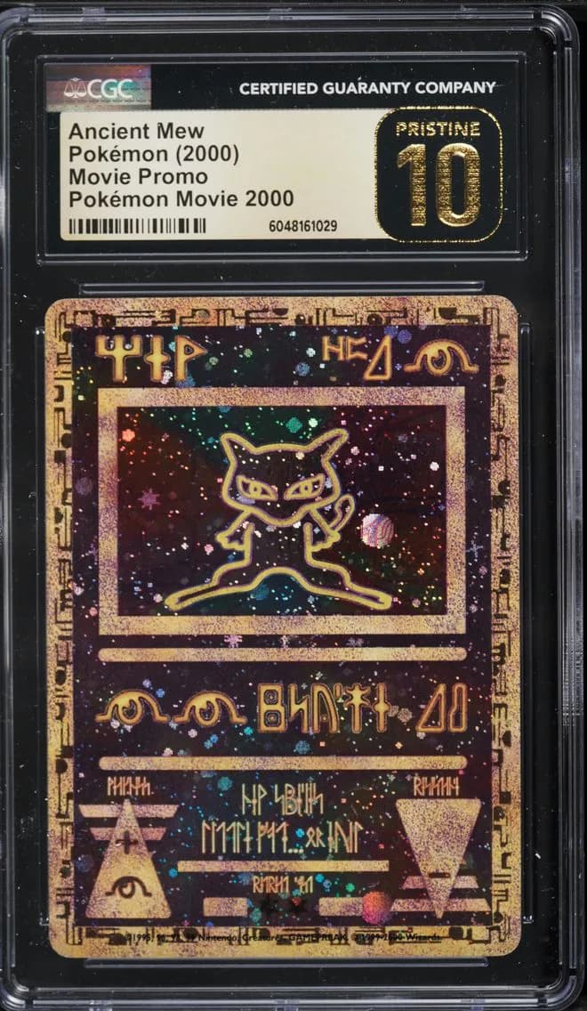 2000 #NA Ancient Mew CGC 10 Pristine Game Movie Pokemon