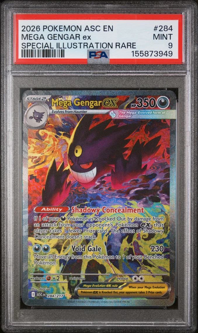 Mega Gengar ex slab