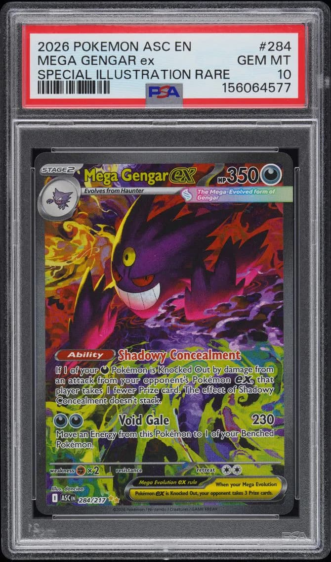 Mega Gengar ex slab