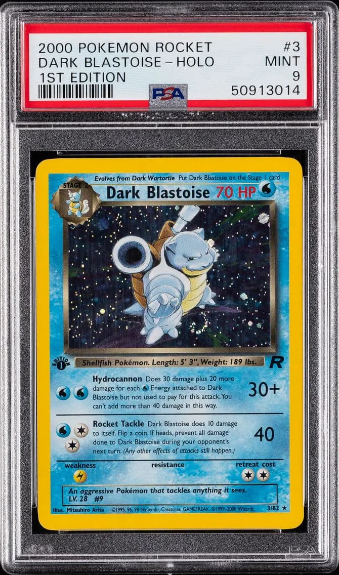 Dark Blastoise slab