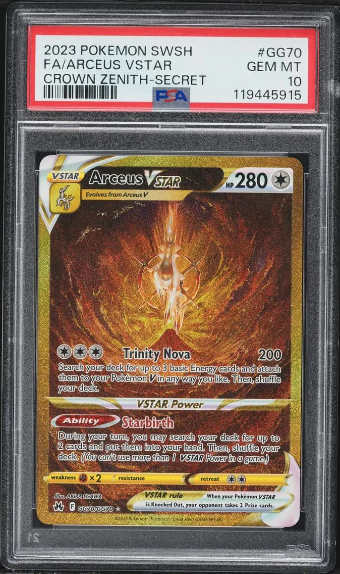 Arceus VSTAR slab