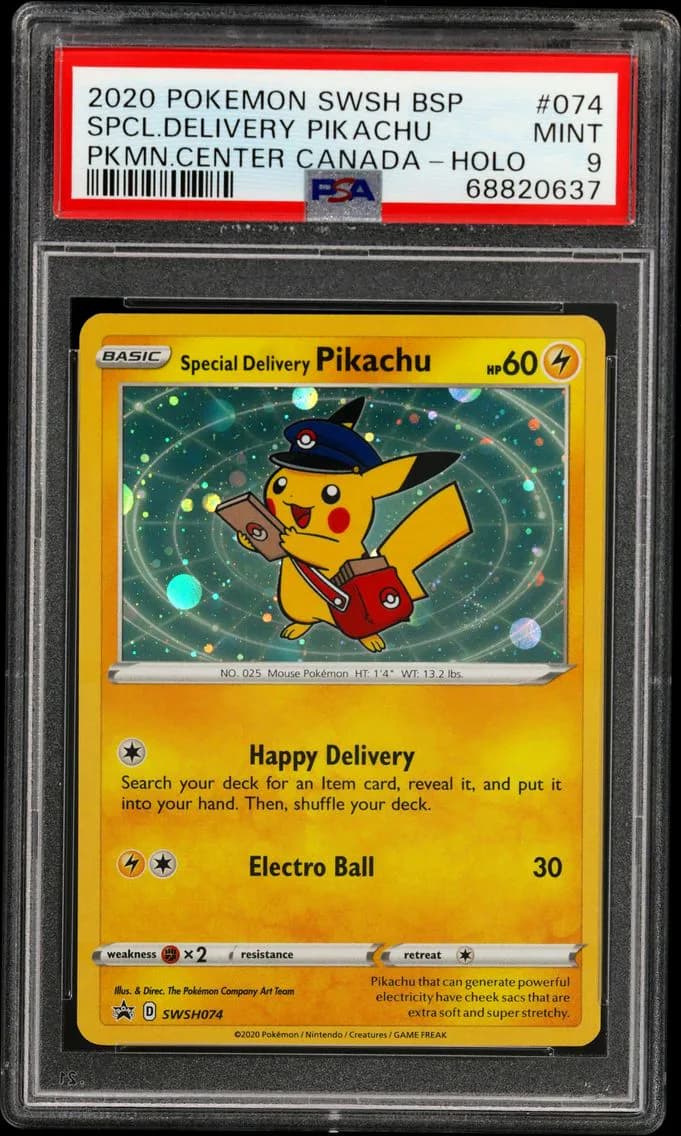 Special Delivery Pikachu slab