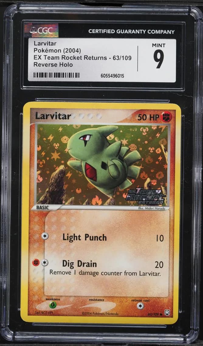 Larvitar slab