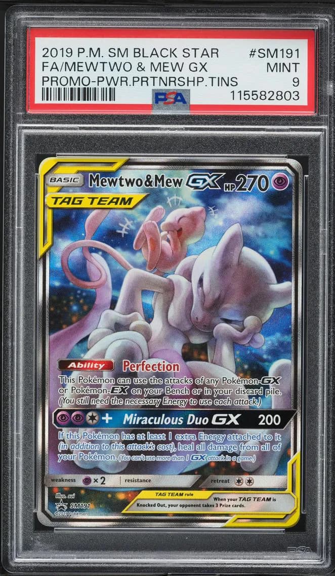 Mewtwo & Mew-GX slab